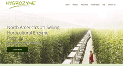Desktop Screenshot of hygrozyme.com